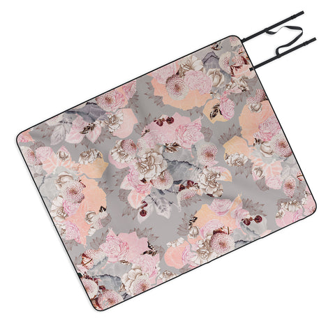 Iveta Abolina Vintage Dalia Picnic Blanket