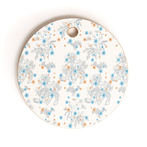 Iveta Abolina Vintage Garden Cutting Board Round