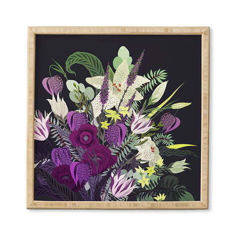 Iveta Abolina Viola Garden Framed Wall Art