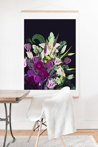 Iveta Abolina Viola Garden Art Print And Hanger