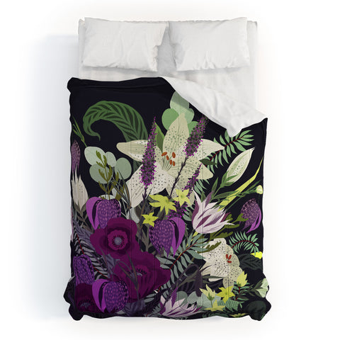 Iveta Abolina Viola Garden Comforter
