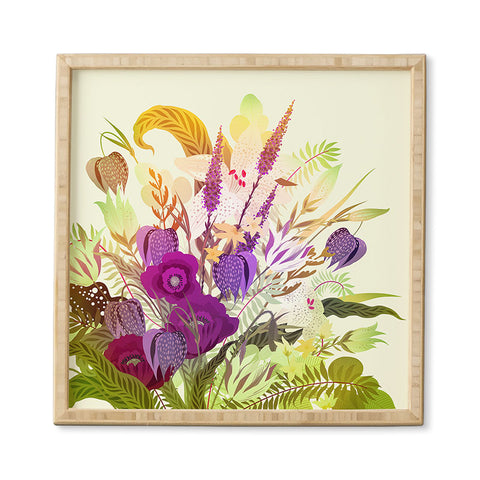 Iveta Abolina Viola Garden II Framed Wall Art