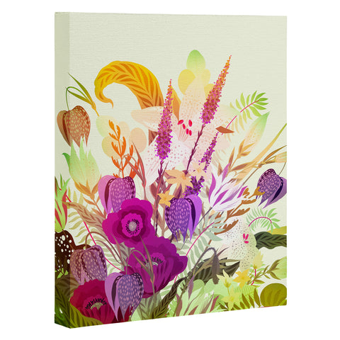 Iveta Abolina Viola Garden II Art Canvas