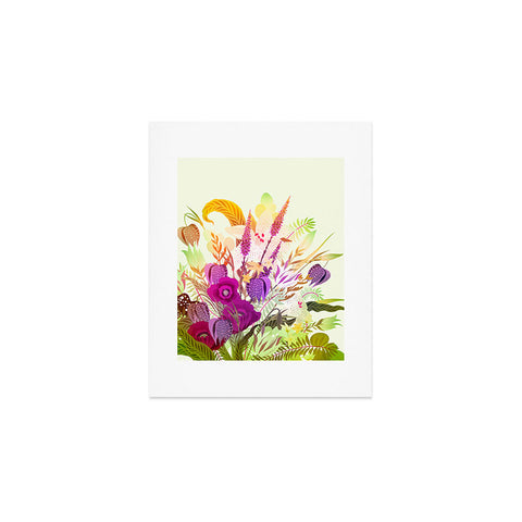 Iveta Abolina Viola Garden II Art Print