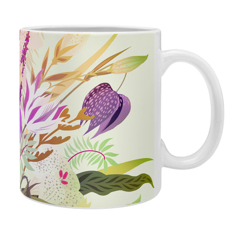 Iveta Abolina Viola Garden II Coffee Mug