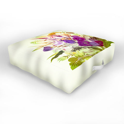 Iveta Abolina Viola Garden II Outdoor Floor Cushion