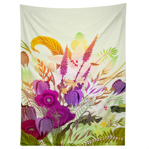 Iveta Abolina Viola Garden II Tapestry