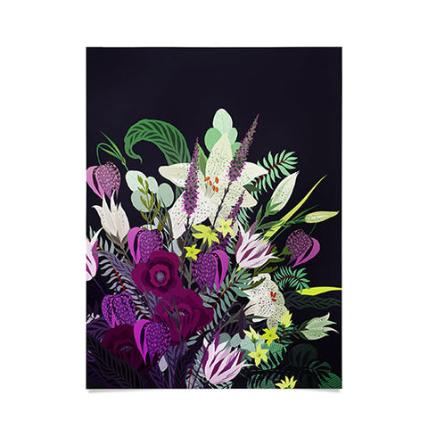Iveta Abolina Viola Garden Poster