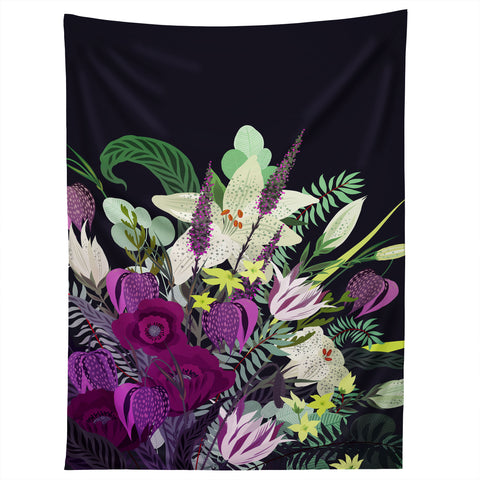 Iveta Abolina Viola Garden Tapestry