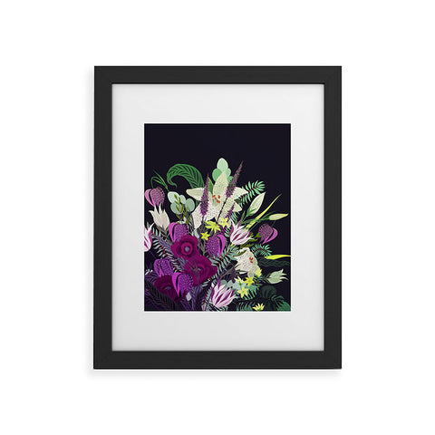 Iveta Abolina Viola Garden Framed Art Print