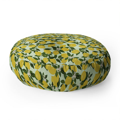 Iveta Abolina Vitamin C Floor Pillow Round