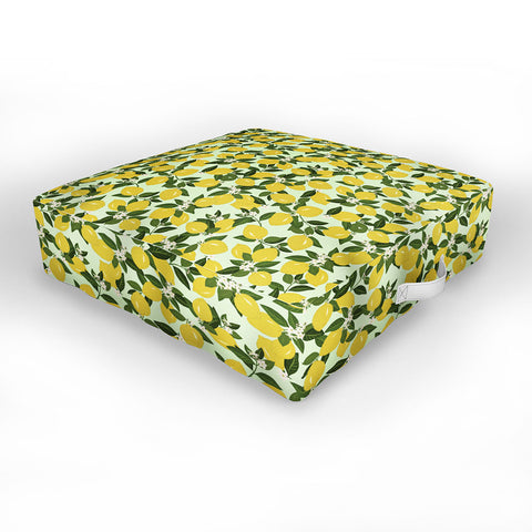 Iveta Abolina Vitamin C Outdoor Floor Cushion