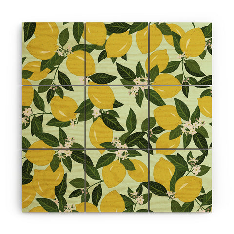 Iveta Abolina Vitamin C Wood Wall Mural