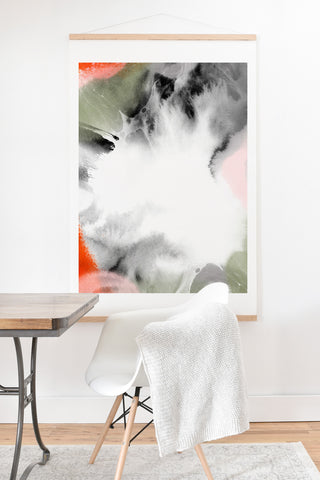 Iveta Abolina Watercolor Tango Art Print And Hanger