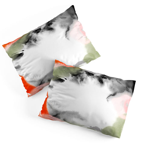 Iveta Abolina Watercolor Tango Pillow Shams