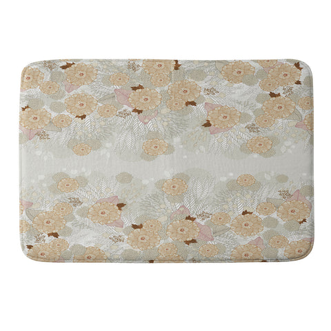 Iveta Abolina White Frost Memory Foam Bath Mat