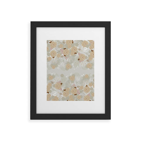 Iveta Abolina White Frost Framed Art Print