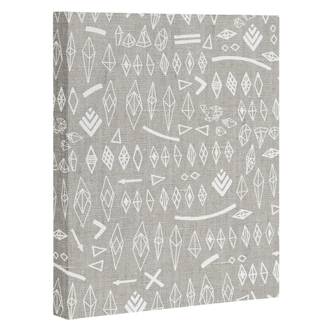 Iveta Abolina White Morning Art Canvas