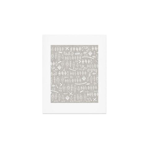 Iveta Abolina White Morning Art Print