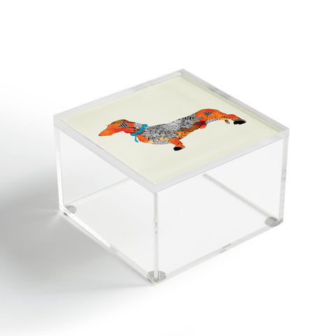 Iveta Abolina Wiener Dog Acrylic Box