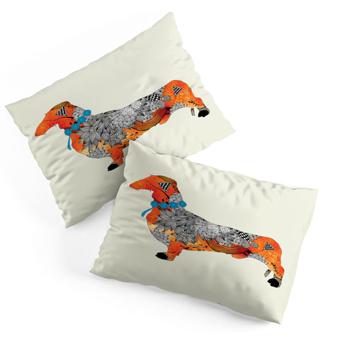 Iveta Abolina Wiener Dog Pillow Shams