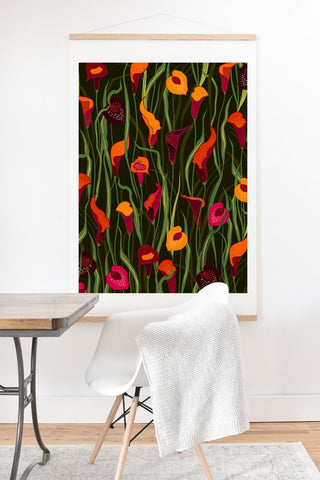 Iveta Abolina Wild Calla Art Print And Hanger