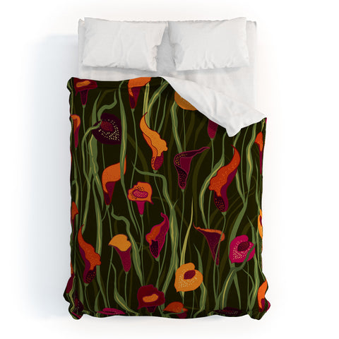 Iveta Abolina Wild Calla Duvet Cover