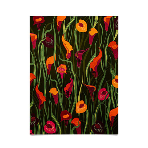 Iveta Abolina Wild Calla Poster