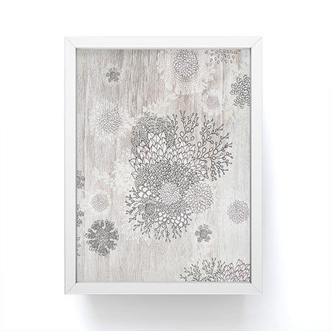 Iveta Abolina Winter Latte Framed Mini Art Print