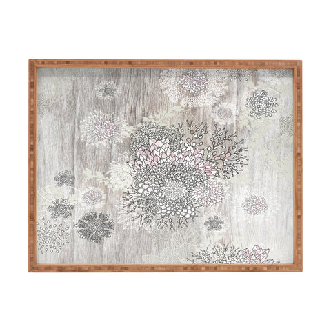 Iveta Abolina Winter Latte Rectangular Tray