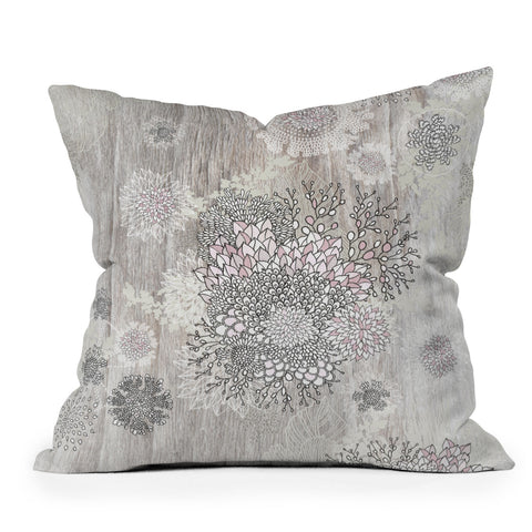 Iveta Abolina Winter Latte Throw Pillow