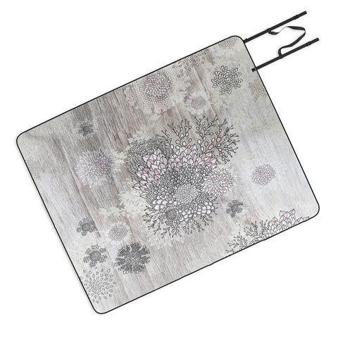 Iveta Abolina Winter Latte Picnic Blanket