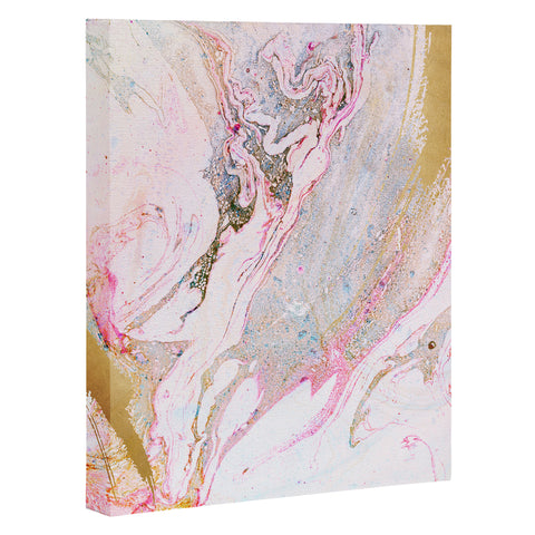 Iveta Abolina Winter Marble Art Canvas