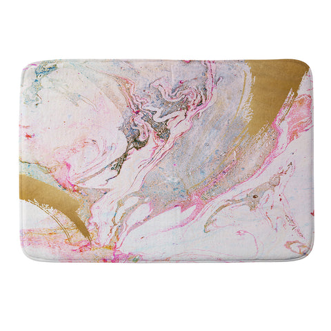 Iveta Abolina Winter Marble Memory Foam Bath Mat