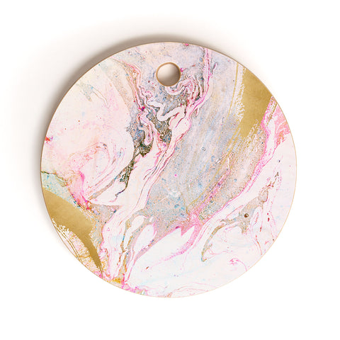 Iveta Abolina Winter Marble Cutting Board Round