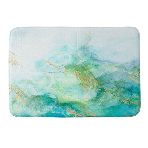 Iveta Abolina Winter Marble II Memory Foam Bath Mat