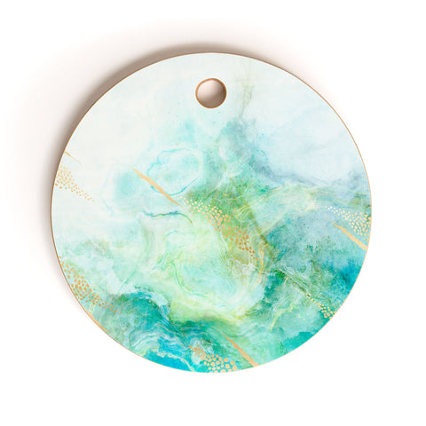 Iveta Abolina Winter Marble II Cutting Board Round