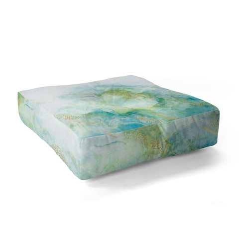 Iveta Abolina Winter Marble II Floor Pillow Square