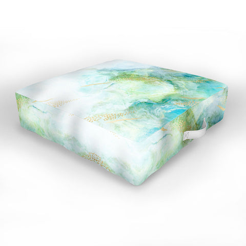 Iveta Abolina Winter Marble II Outdoor Floor Cushion