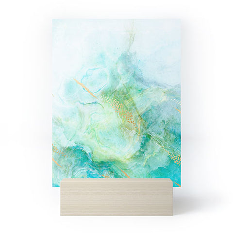 Iveta Abolina Winter Marble II Mini Art Print