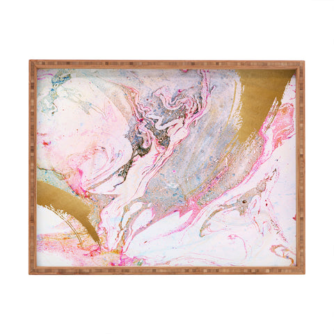 Iveta Abolina Winter Marble Rectangular Tray