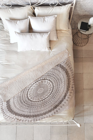 Iveta Abolina Winter Wheat Fleece Throw Blanket