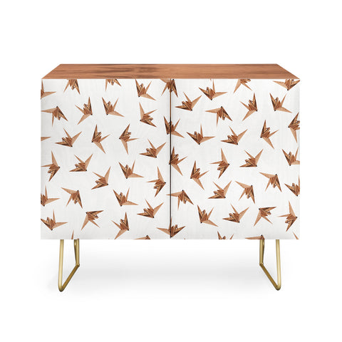 Iveta Abolina Wood Origami Credenza