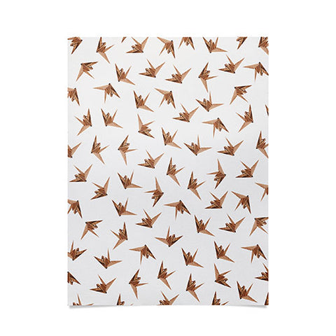Iveta Abolina Wood Origami Poster