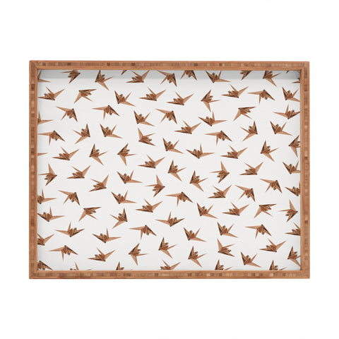Iveta Abolina Wood Origami Rectangular Tray