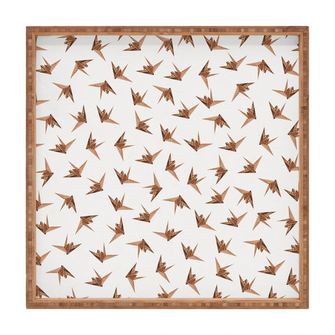 Iveta Abolina Wood Origami Square Tray