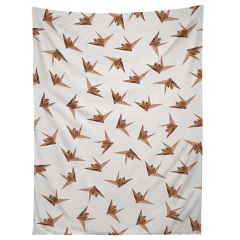 Iveta Abolina Wood Origami Tapestry