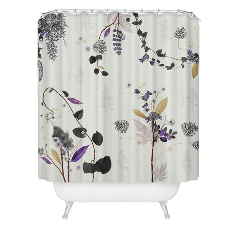 Iveta Abolina Woodland Dream Shower Curtain