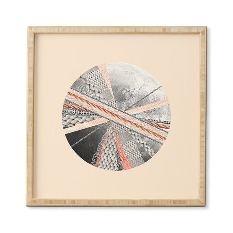 Iveta Abolina Woven Luna Framed Wall Art