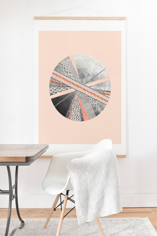 Iveta Abolina Woven Luna Art Print And Hanger